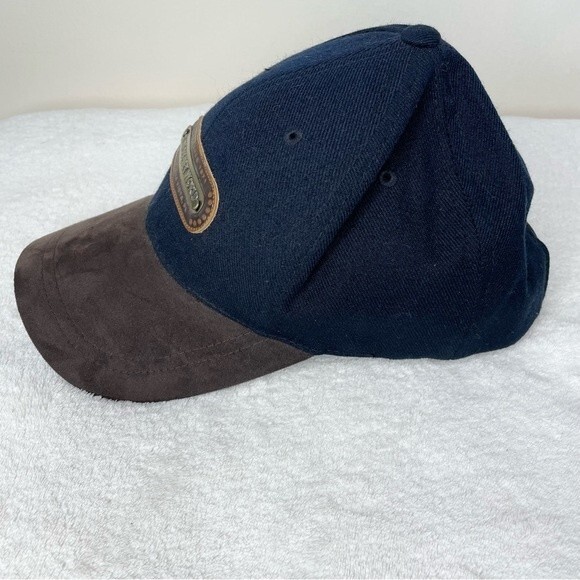 Walt Disney World Baseball Hat Cap Wool Adult WDW Lake Buena Vista FL Blue Brown - Picture 4 of 9